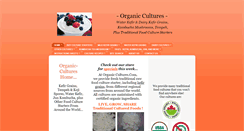 Desktop Screenshot of organic-cultures.com